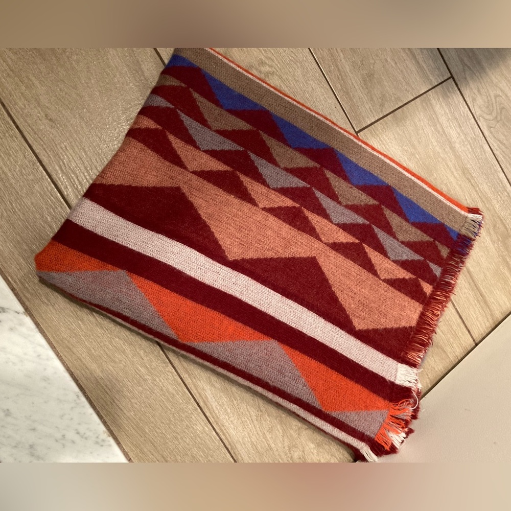 Blanket scarf. 72” x 40”